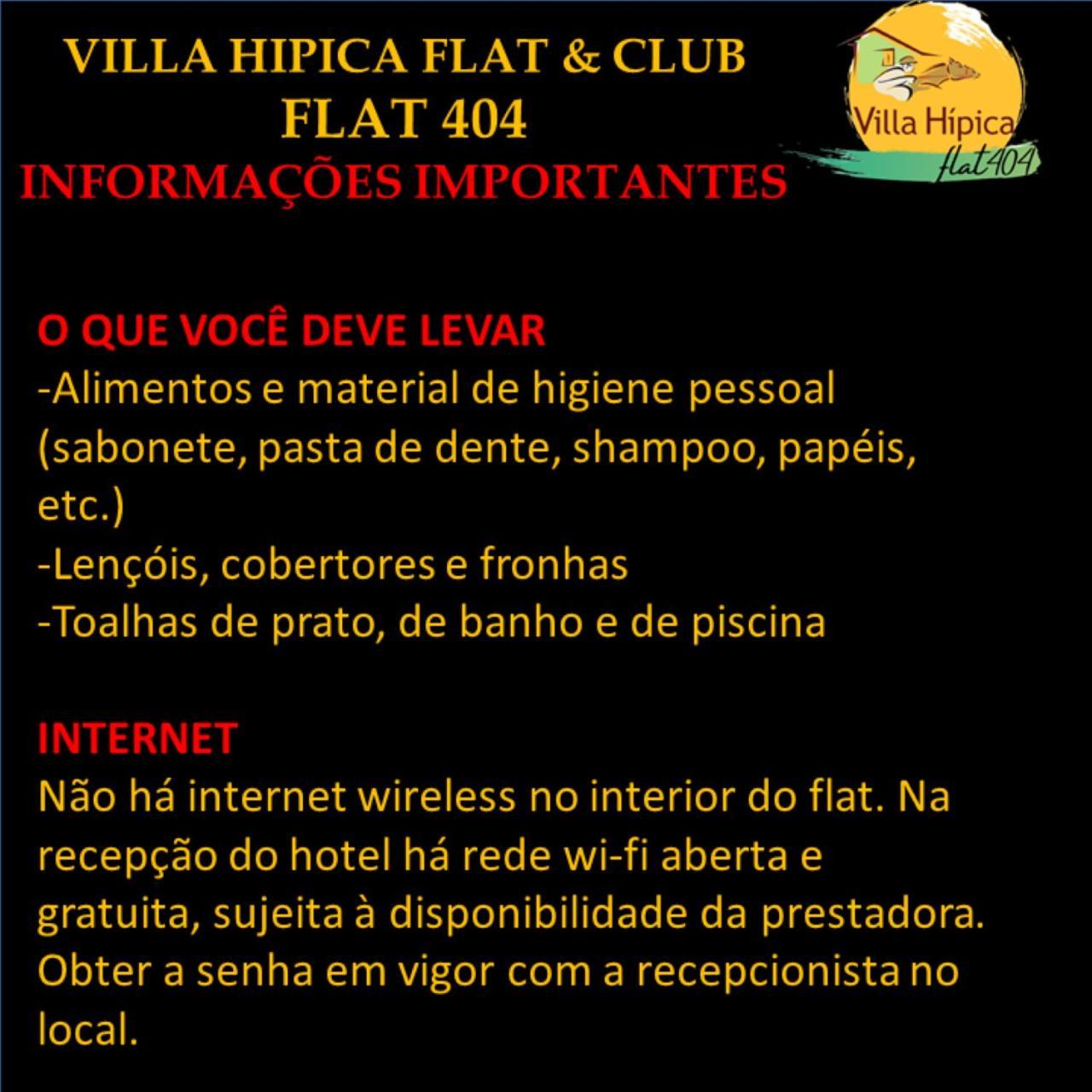 Flat 404 Villa Hipica Gravatá Exteriér fotografie